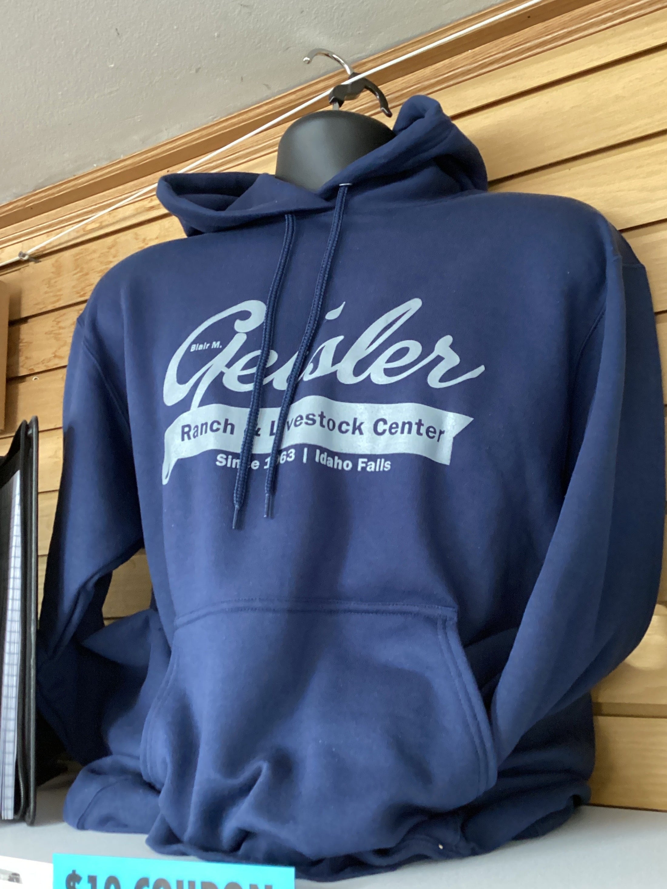 GEISLER HOODIE: NAVY L