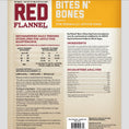 Load image into Gallery viewer, PUR DOG - RED FLANNEL BITES N BONES 50LB
