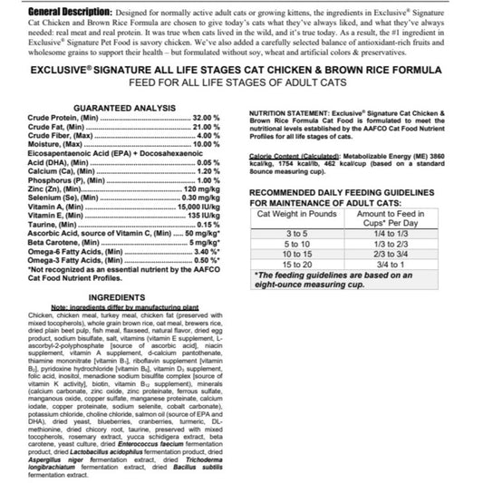 EX CH/BR Cat 15#-CAT - PURPLE : 15#