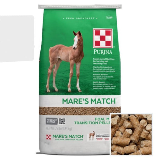 MP PUR HORSE - MARES MATCH FOAL MILK REPLACER PELLETS 25LB