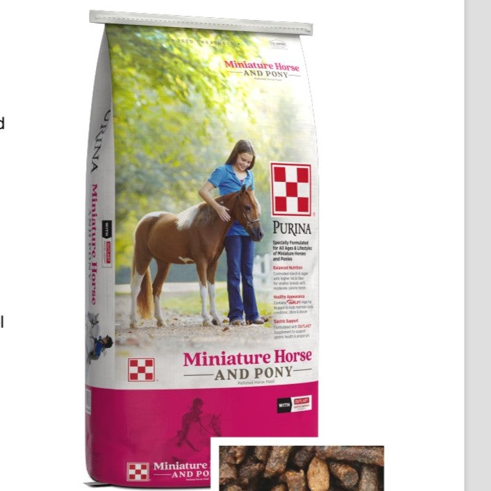 MP PUR HORSE - MINI HORSE & PONY 50LB