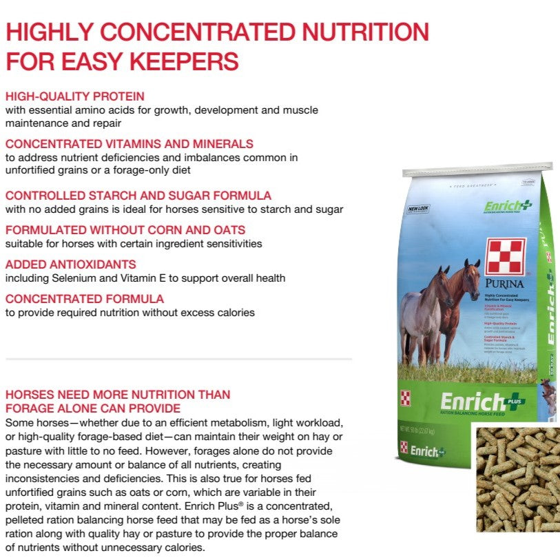 MP PUR HORSE - ENRICH 50LB