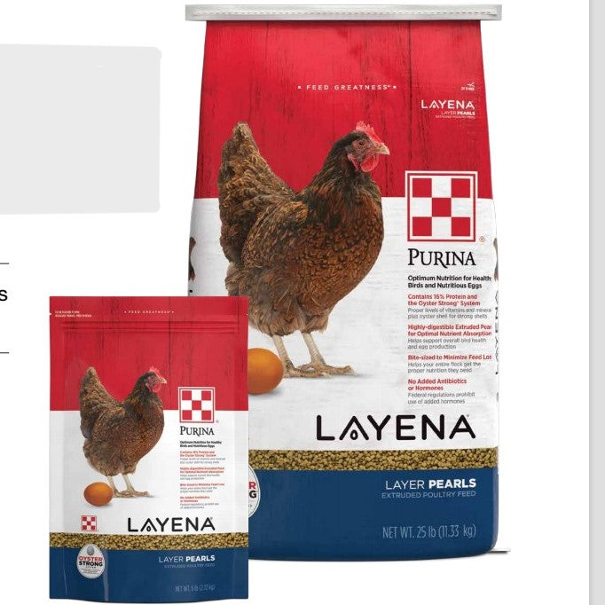 MP PUR CHICKEN - LAYENA LAYER PEARLS 25LB
