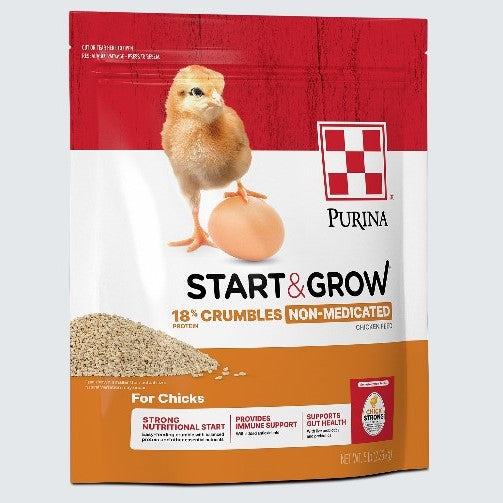 MP PUR CHICKEN - START & GROW NON-MEDICATED CRUMBLES 5LB