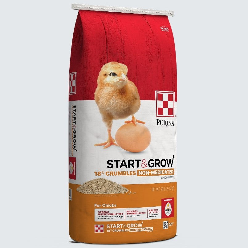 MP PUR CHICKEN - START & GROW NON-MEDICATED CRUMBLES 25LB
