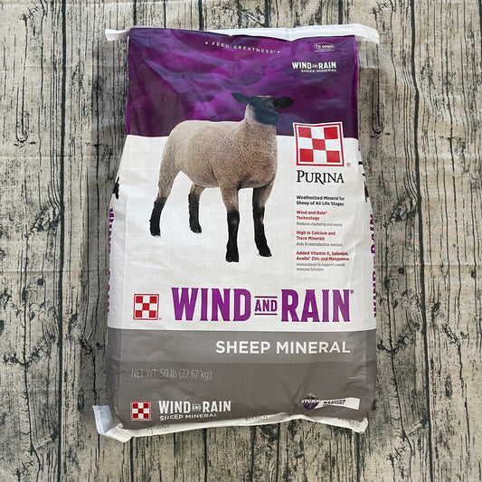 MP PUR SHEEP - WIND & RAIN MINERAL 50LB