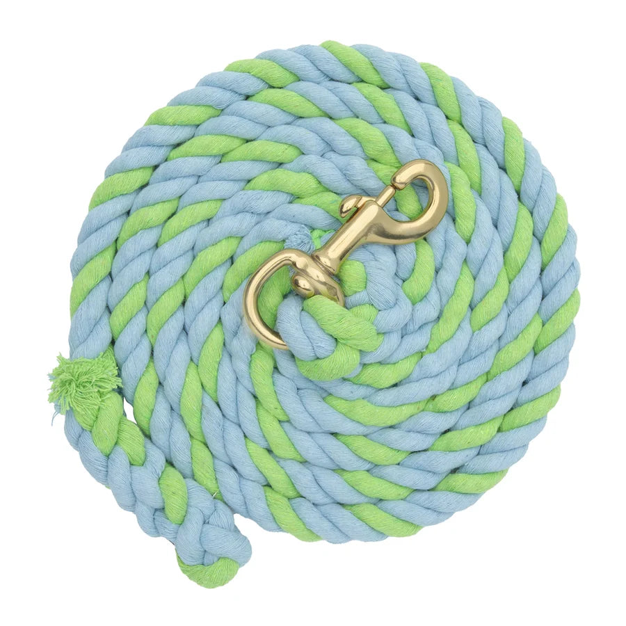2026 WV Lead: Cotton, 5/8" x 10' Blue/Lime