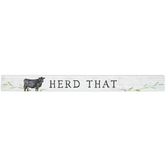 SIGN: HERD THAT
