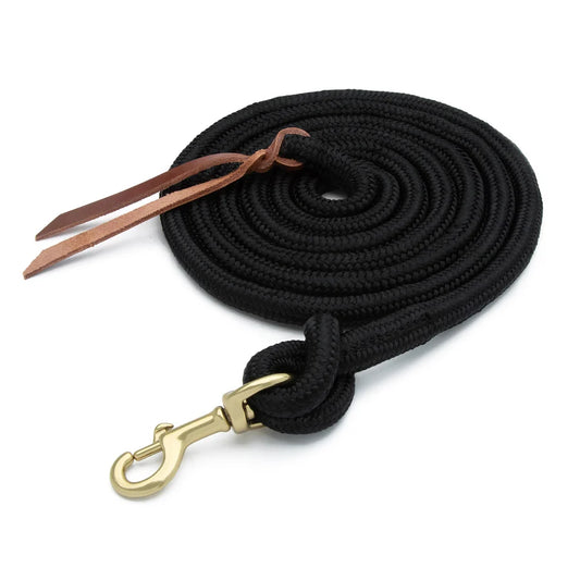 2026 WV Lead: Poly With Snap, 5/8" x 10' Black