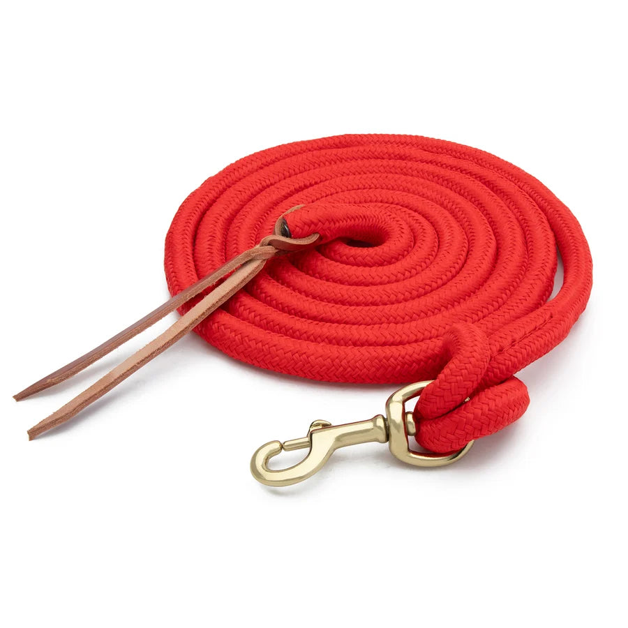 2026 WV Lead: Poly With Snap, 5/8" x 10' Red