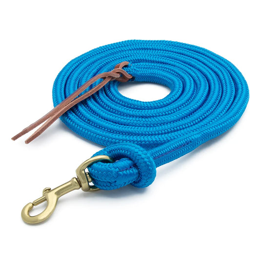 2026 WV Lead: Poly With Snap, 5/8" x 10' Blue