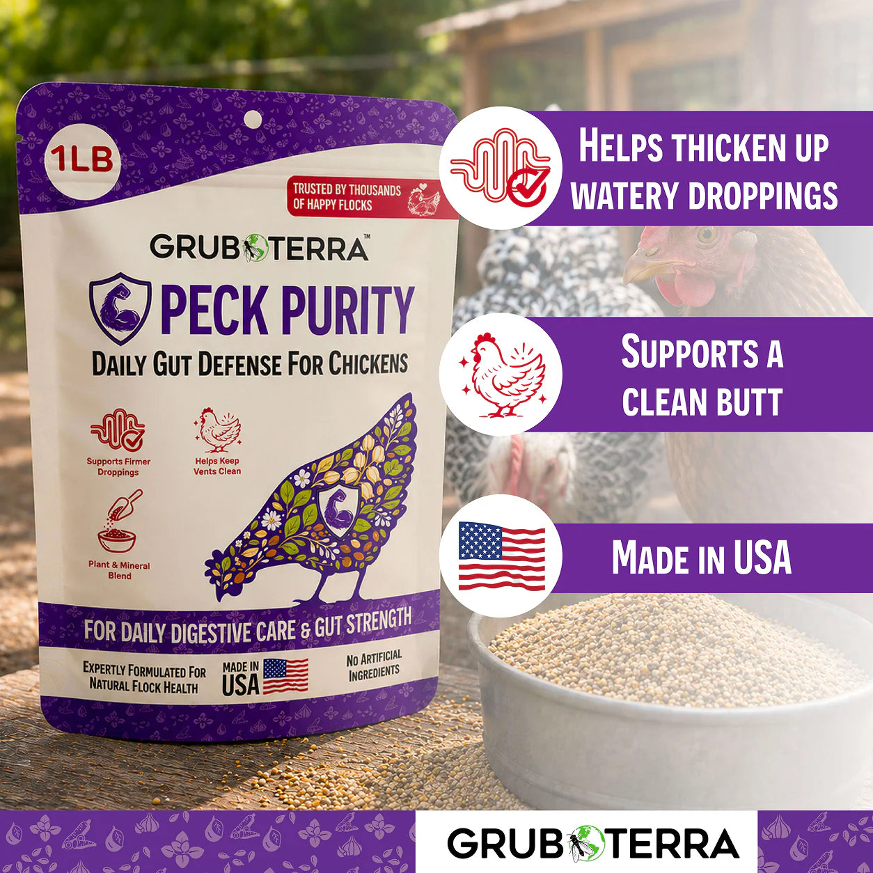 GrubTerra Peck Purity