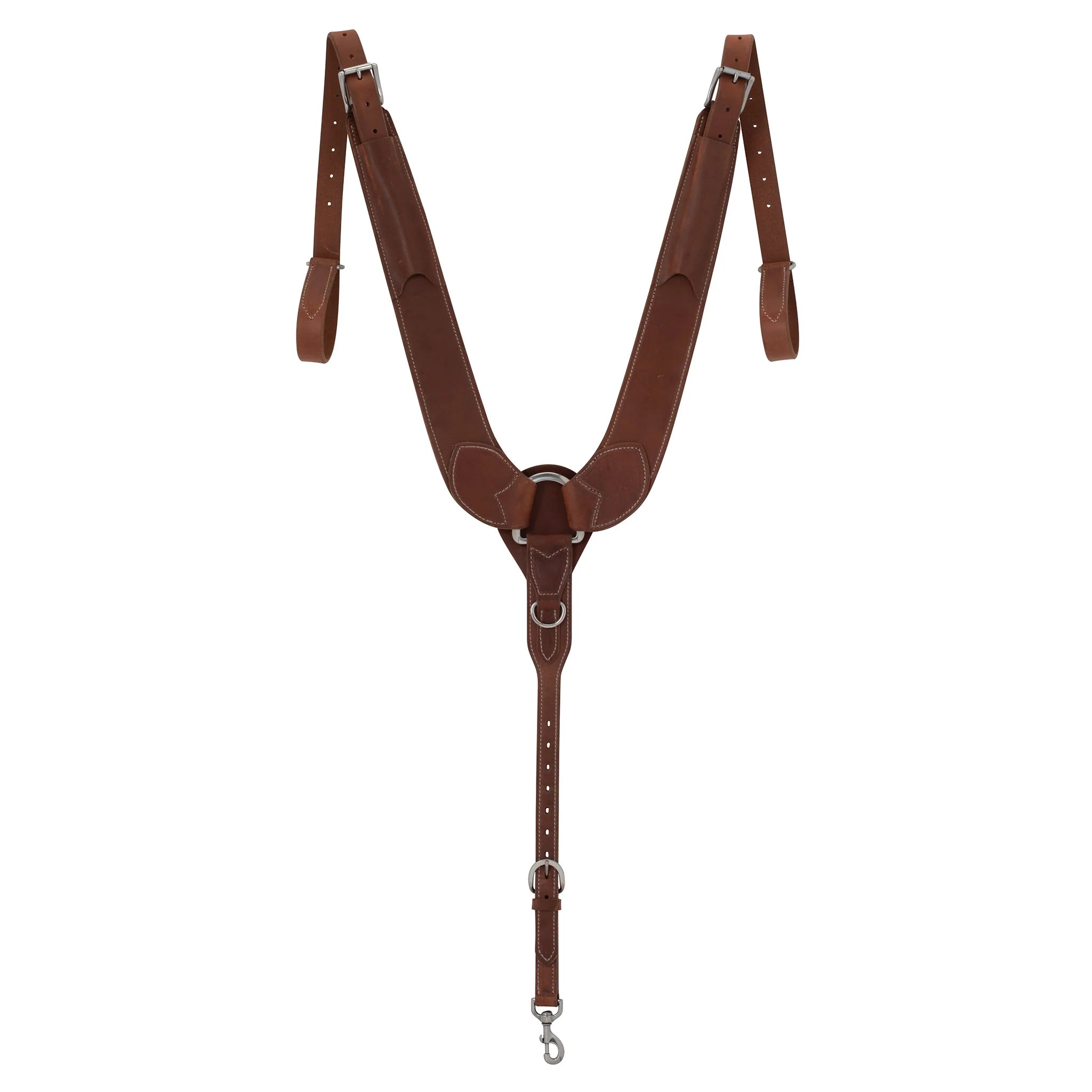 2026 WV BREAST COLLAR: ProTack Leather Pulling