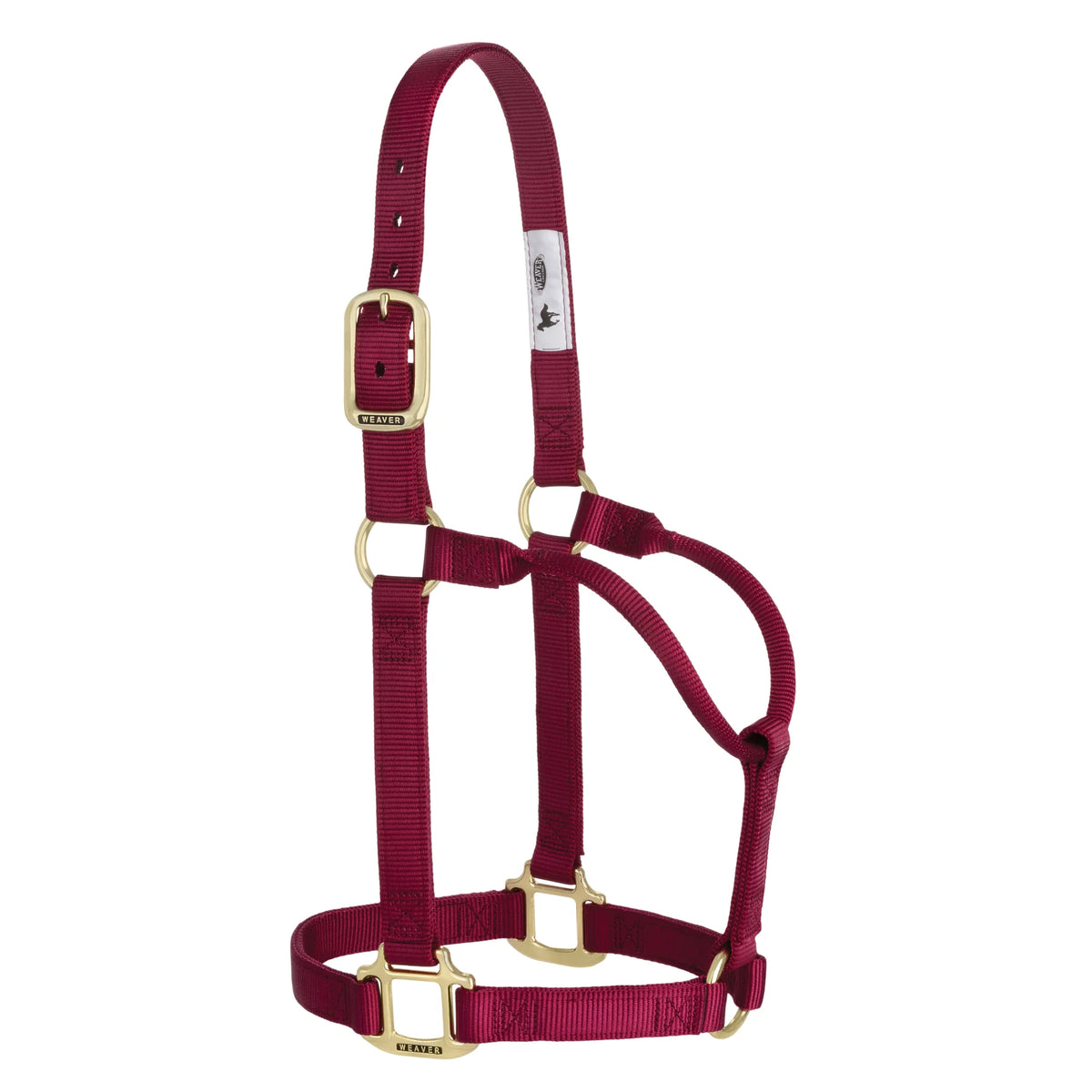 2026 WV Halter: Original Non-Adjustable, Small, Burgundy