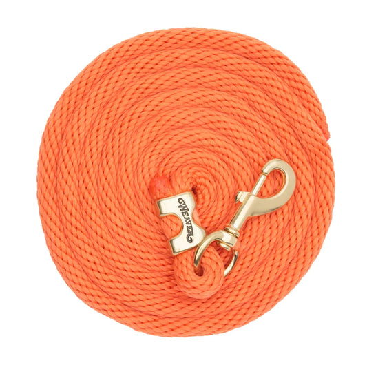 2026 WV Lead: Poly Rope, Brass Snap, 10' Orange