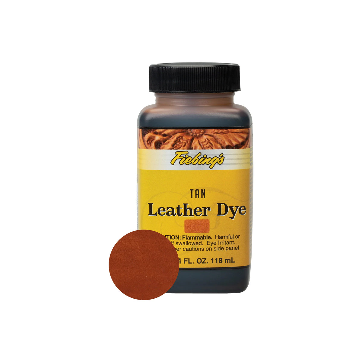 FIEBING'S LEATHER DYE 4 OZ. TAN